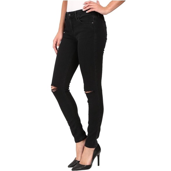 Joe's Jeans Flawless The Vixen Sassy Skinny Ankle Jeans in Black NWOT 25x26 - Picture 2 of 10